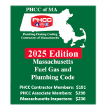 2025 Massachusetts Fuel Gas & Plumbing Codes