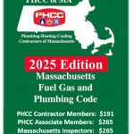 2025 Massachusetts Fuel Gas & Plumbing Codes